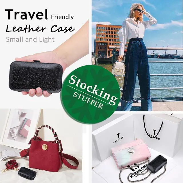 Alt view image 6 of 7 - Manicure Pedicure Set 8pcs Stainless Steel Nail Clippers Kit Fingernail Toenail Clippers Cutters with Leather Case for Home Workplace Outdoor Travel Salon Gift for Men Women Family Friends