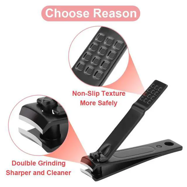 Alt view image 5 of 7 - Professional Nail Clippers Set - 10 PCS Stainless Steel Nail Kit with Travel Case, Tweezers Manicure Set Gift for Men Women