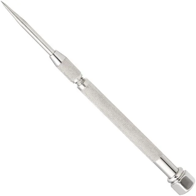 Main image of Pocket Scriber Tool, Carbide Steel Metal Engraving Pen with Carbide Tip for Welding/Glass/Metal, 2-7/8" Point Length, 3/8" Handle Diameter, Marking Tool for DIY, Crafts, Precision Work