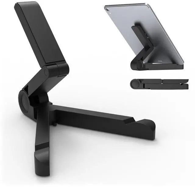 Main image of Tablet Stand for Portable Monitor, Adjustable Tablet Holder Foldable, iPad Accessories for Office Compatible with Kindle, Switch, Surface Pro, iPad Pro/Air/Mini, iPhone Pro/Max/Plus