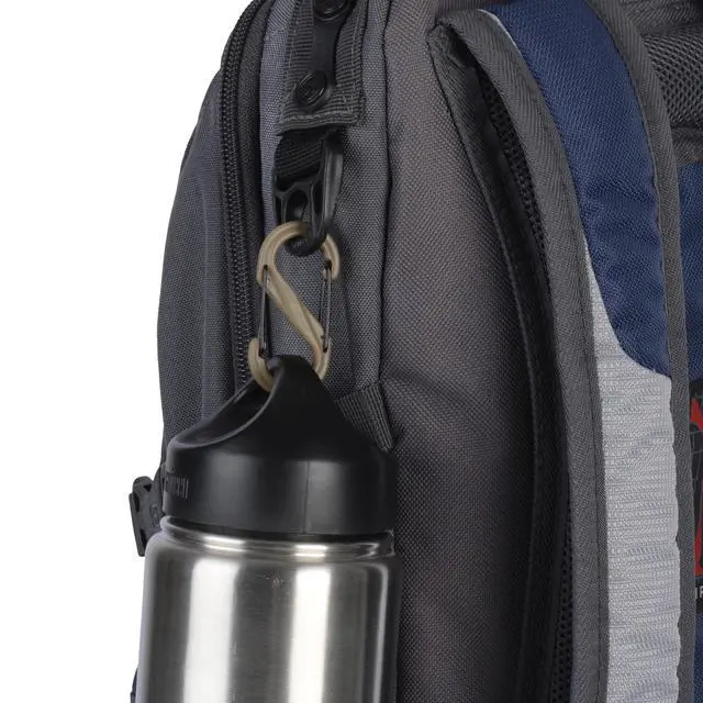 Alt view image 3 of 6 - S-Biner Dual Carabiner Plastic - Durable Dual Carabiner with Wire Gate Closure for Organizing Keys & Keychain Attachments - Size 2, Coyote (10 Pack)