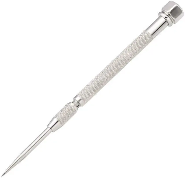 Main image of 70A Pocket Scriber Tool, Metal Scribe for Welding Marking Pen, Carbide Steel Point for Glass/Ceramics/Metal Sheet, Point Length 2-7/8", Handle Diameter 3/8"
