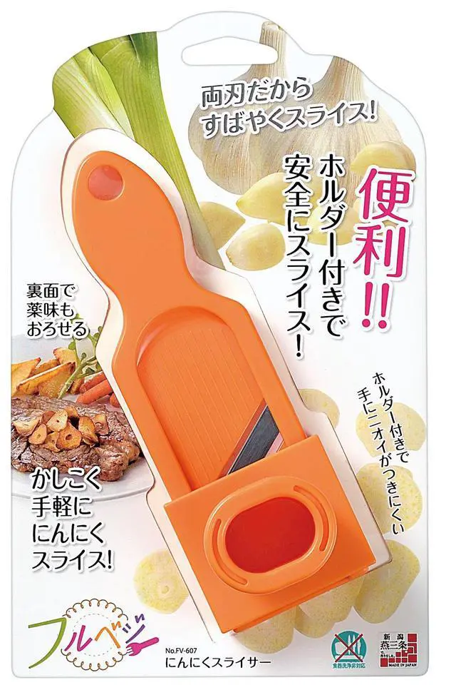 Alt view image 6 of 6 - Kougyou FV-607 Full Veggie Garlic Slicer, Made in Japan, Niigata Tsubame Sanjo