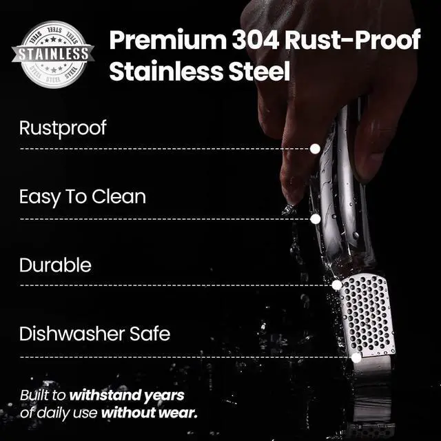 Alt view image 2 of 7 - Lifetime Replacement Garlic Press, No Need to Peel, Fine Mince