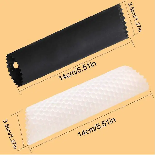 Alt view image 5 of 7 - Set Silicone Garlic Peeler Easy Roller Tube Useful Garlic Odorfree Kitchen Tool (Black,Clear)