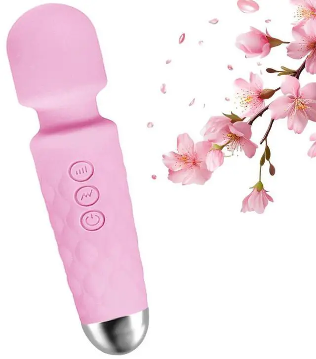 Main image of Portable Wireless Massager - 8 Speeds, 20 Modes, 3-Second Press to Power On, for Neck, Back, Arms, Legs Muscle Relaxation (Rose Pink)