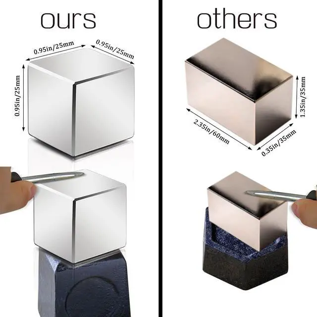 Alt view image 5 of 7 - Neodymium Magnet Super Strong, Super Strong Powerful Rare Earth Magnets for Stud Finder and Science Project- One Piece