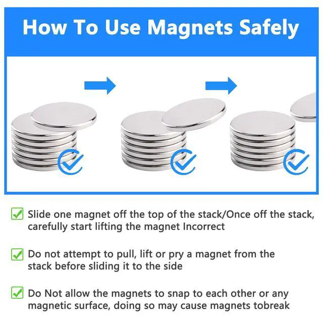Alt view image 7 of 7 - 255PCS Small Strong Magnet, Neodymium Disc Magnets Heavy Duty,7 Different Sizes,Rare Earth Magnets Round Small Refrigerator Magnet for Crafts Whiteboard Kitchen, Office, Miniatures School