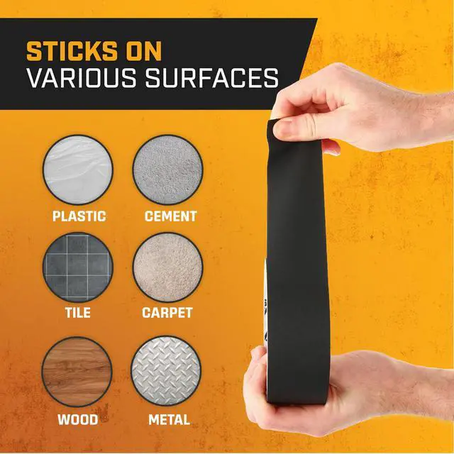 Alt view image 7 of 7 - Black Gaffers Tape 3 inch x 30 Yards - 2 Pack Pro Black Gaff Tape - No Residue, Water Resistant, Non-Reflective, Easy Tear - Multipurpose