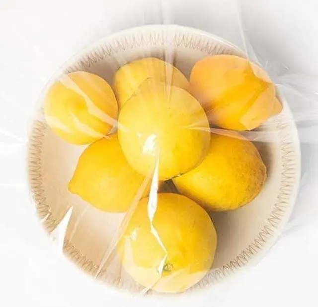Alt view image 5 of 7 - Certified Compostable Cling Wrap with Slide Cutter - 12" Wide x 200 feet. ASTM 6400 Certified Cling Wrap. Great Alternative to Beeswax Wraps or Plastic Wrap.