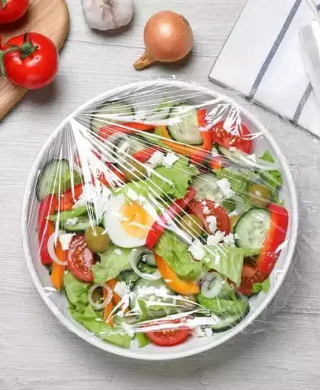 Alt view image 6 of 7 - Certified Compostable Cling Wrap with Slide Cutter - 12" Wide x 200 feet. ASTM 6400 Certified Cling Wrap. Great Alternative to Beeswax Wraps or Plastic Wrap.