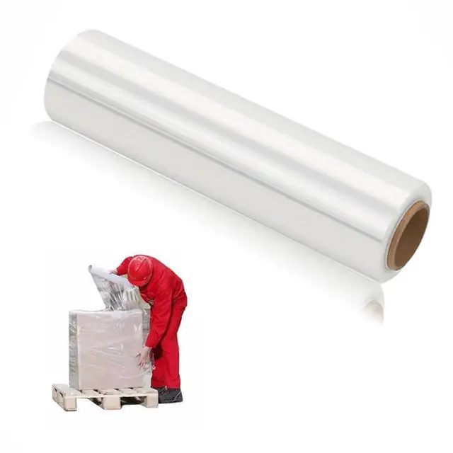 Main image of Stretch Wrap Roll Heavy Duty Plastic Moving Wrap 11.8" X 500FT
