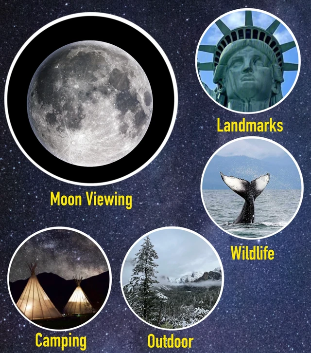 Alt view image 4 of 5 - SpectrumOI TourStar 80 AZ Telescope for Adults Astronomy Gifts, Professional Telescope Premium Refractor 80mm Aperture 500mm Focal Length with Carry Bag and Phone Holder