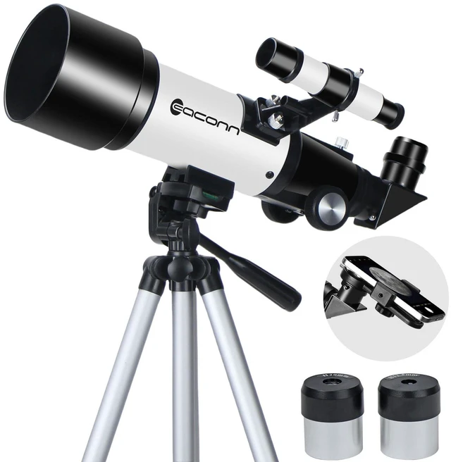 Main image of Telescopes, Telescope for Kids and Adults Beginners, 70mm Aperture 400mm Focus Length Refractor Travel Telescope with AZ Mount for Observe The Moon and Landscape