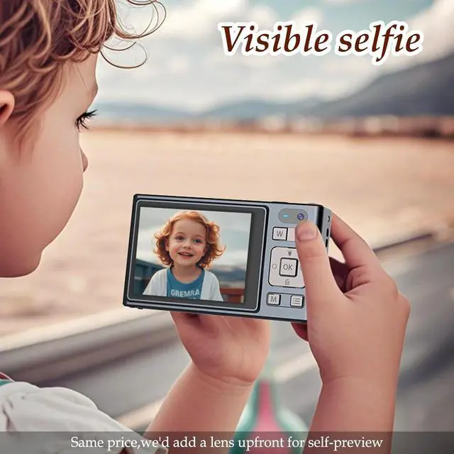 Alt view image 2 of 6 - Digital Camera,4K Camara de Fotos with 64GB Card