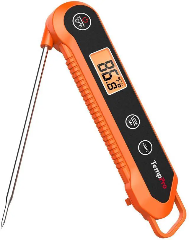 Main image of Digital Instant Read Meat Thermometer for Grilling Waterproof Kitchen Food Thermometer with Calibration Backlight Baking Bread Candy Thermometer Cooking Tools Utensils (Previously ThermoPro)