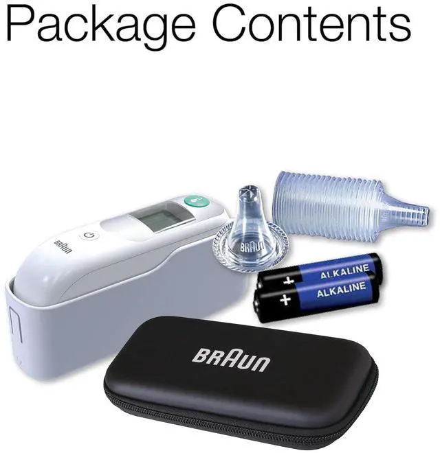 Alt view image 7 of 7 - ThermoScan 6 Ear Thermometer with Color-Coded Digital Display, ExacTemp Stability Indicator, Baby and Infant Friendly, No. 1 Brand Recommended by Pediatricians, IRT6515