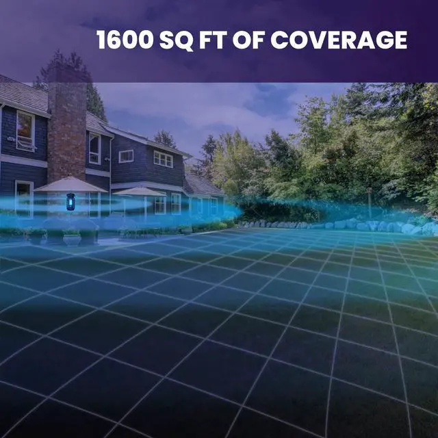 Alt view image 5 of 6 - Electric Bug Zapper, Outdoor & Indoor Insect Killer with Switch 4000V Powerful Grid, 20W Extra Brightness IPX4 Waterproof Mosquito Repellent Outdoor, Fly Traps for Backyard Patio