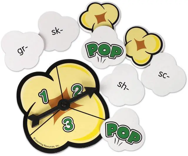 Alt view image 3 of 4 - Pop for Blends Game,Phonics Game, 2-4 Players, 92 Cards, Ages 6+