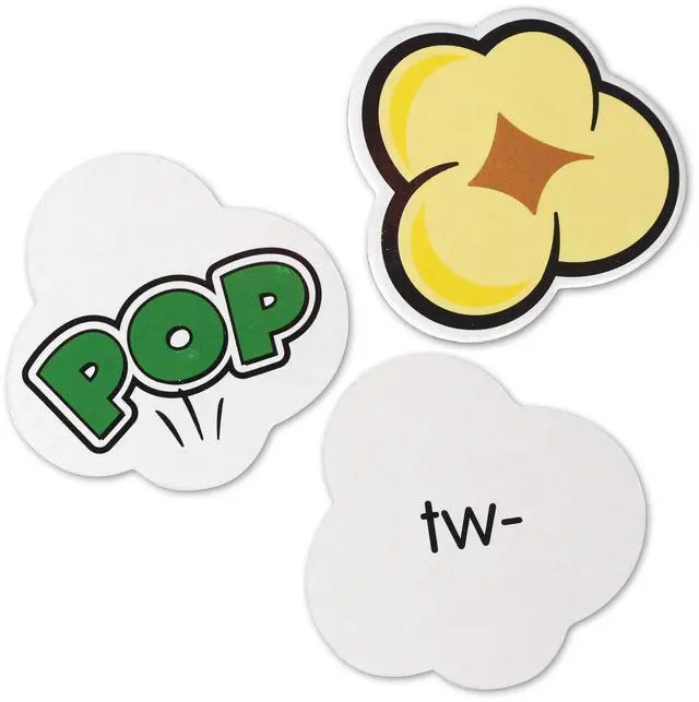 Alt view image 4 of 4 - Pop for Blends Game,Phonics Game, 2-4 Players, 92 Cards, Ages 6+