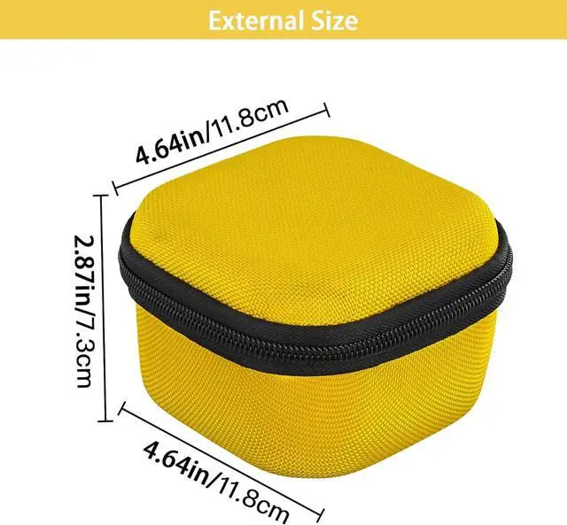 Alt view image 5 of 7 - Hard Carrying Case for GiiKER Tic Tac Toe Bolt Game, GiiKER 3-in-1 Handheld Puzzle Game Console Organizer (Case Only)