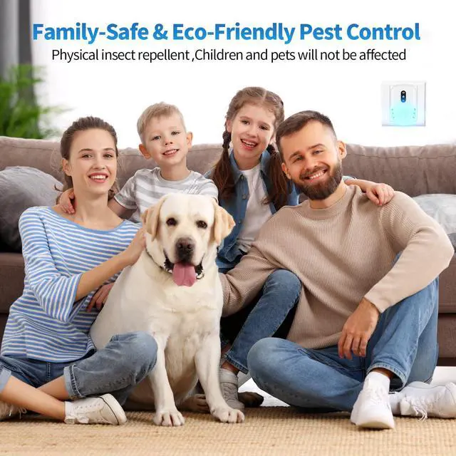 Alt view image 5 of 7 - 2026 Upgraded Ultrasonic Pest Repellent Indoor Insect Repeller,Pest Control,Repellent Roach,Mouse,Bugs,Mosquito,Mice,Spider, Ant,Rodent Repellent Ultrasonic Plugin,3 Mode Switching,10 Packs