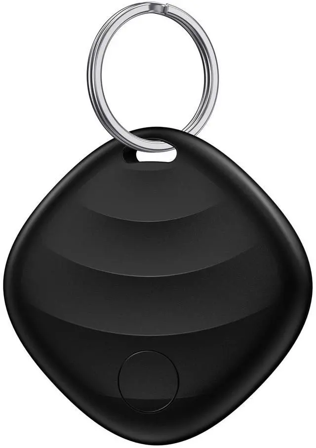 Main image of Key Finder, Bluetooth Tracker Locator Pairs with Apple Find My (iOS only), Item Finder for Keys,Wallet,Pets,Bag,Backpack and Suitcase, 400ft Range Smart Tracker Tags, Compatible with iOS, Black 1Pack