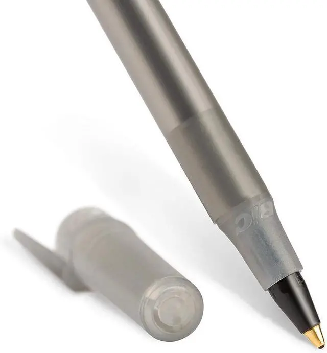 Alt view image 3 of 6 - Round Stic Xtra Life Ballpoint Pens, Bulk Pack of Black Ink Pens, Medium point 1.0 mm, Pack of 300