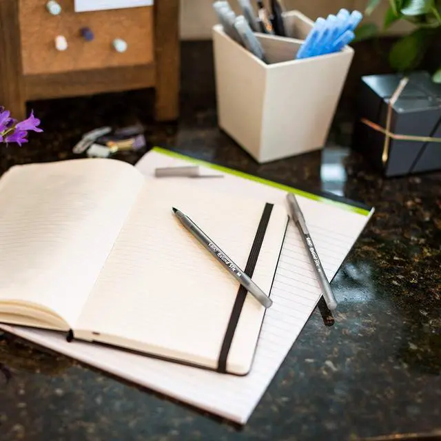 Alt view image 2 of 5 - Round Stic Xtra Life Pens, Medium Point 1.0 mm, 30 Black & 30 Blue Ink Pens, Pack of 60