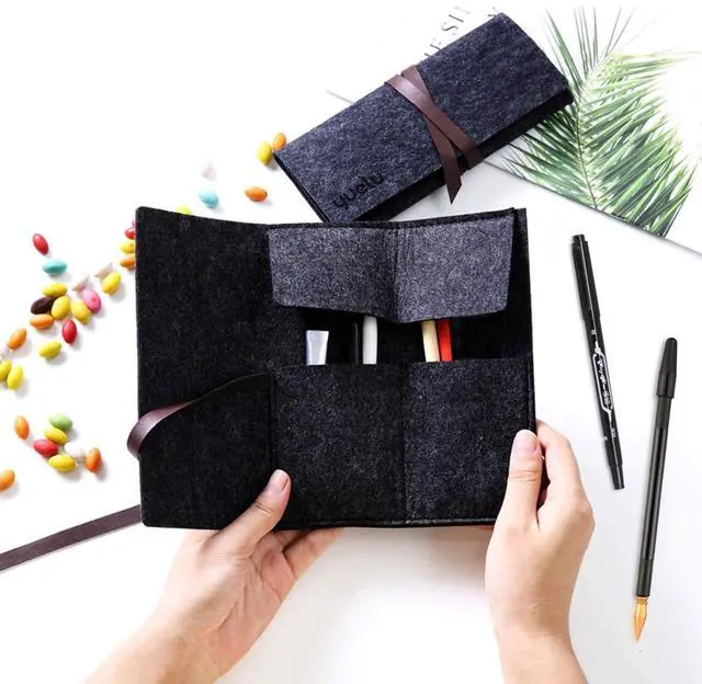 Alt view image 2 of 6 - 9 Pcs Scratch Art Tools, Scratching Drawing Tools Set for Adults & Teens Painting Paper : Artist Glove, Tools Bag, Scratch Coloring Pens, Plastic and Wooden Stylus, Scraper, Repair Pen, Clean Brush