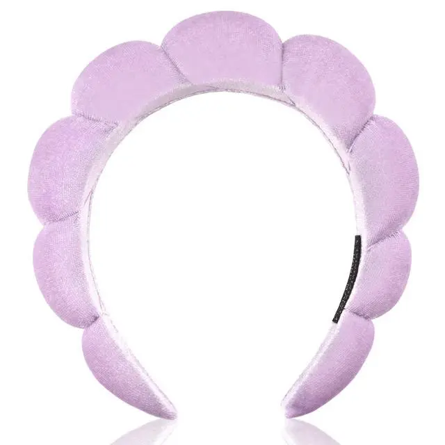 Alt view image 6 of 6 - Spa Headband for Washing Face Makeup Skincare Soft Sponge Hair band