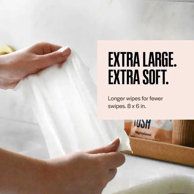 Alt view image 3 of 7 - Wipe That Tush On-The-Go Flushable Wipes, 1 Pack of 30, Fragrance Free