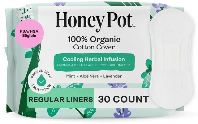 Main image of Cooling Herbal - Panty Liners for Women