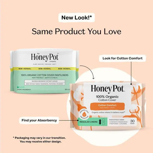 Alt view image 2 of 7 - Cotton Comfort - Panty Liners for Women