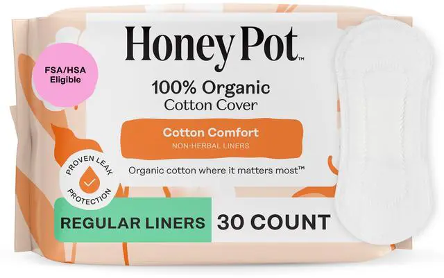 Main image of Cotton Comfort - Panty Liners for Women