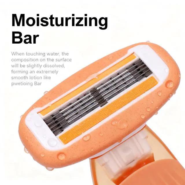 Alt view image 2 of 7 - Travel Razor with Lubricating Strip Glow on the Go