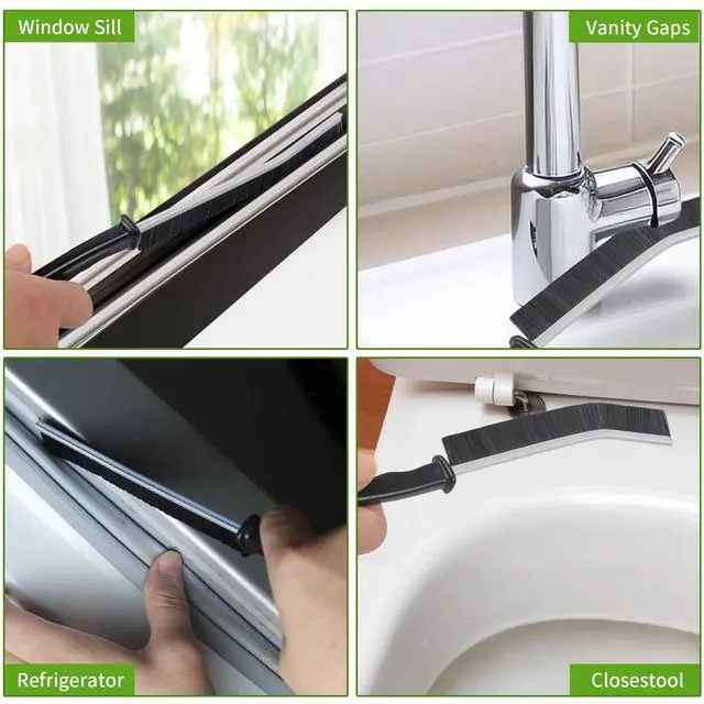 Alt view image 4 of 6 - 8Pack Crevice Cleaning Brush Set