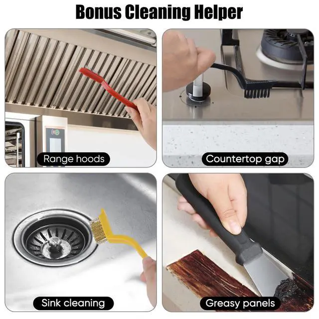 Alt view image 6 of 6 - 8Pack Crevice Cleaning Brush Set