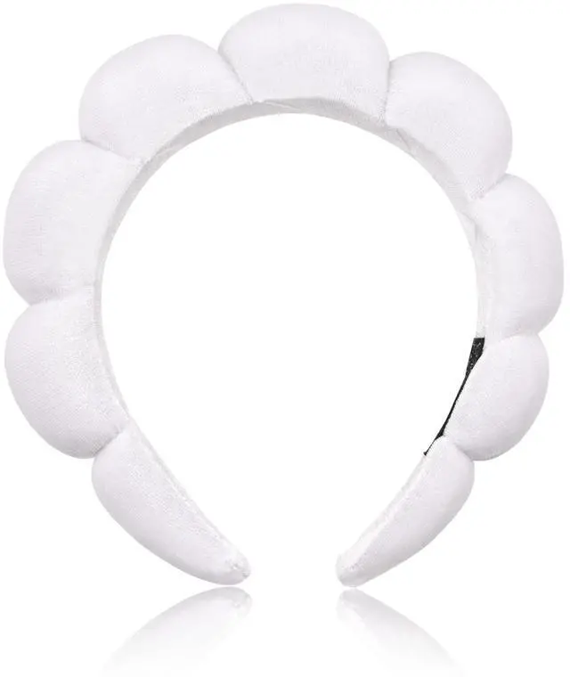 Main image of Spa Headband for Washing Face Makeup Skincare Soft Sponge Hair band
