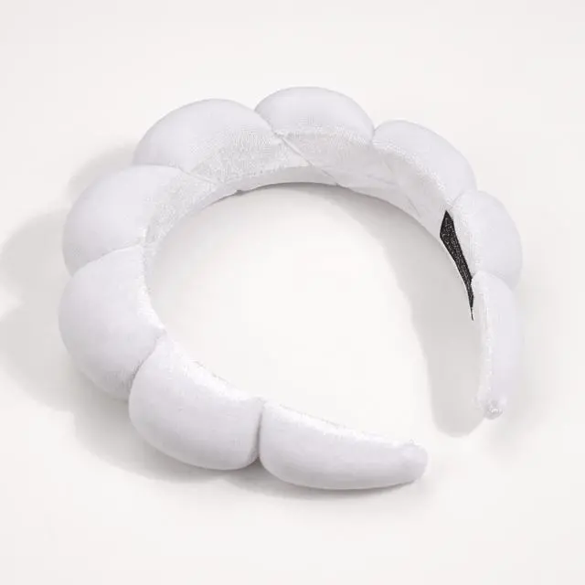 Alt view image 3 of 6 - Spa Headband for Washing Face Makeup Skincare Soft Sponge Hair band