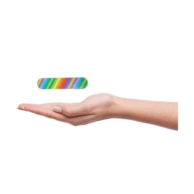 Alt view image 3 of 6 - (1 Dozen) Colorful Girly Mini Emery Board Nail Files