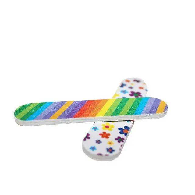 Alt view image 6 of 6 - (1 Dozen) Colorful Girly Mini Emery Board Nail Files