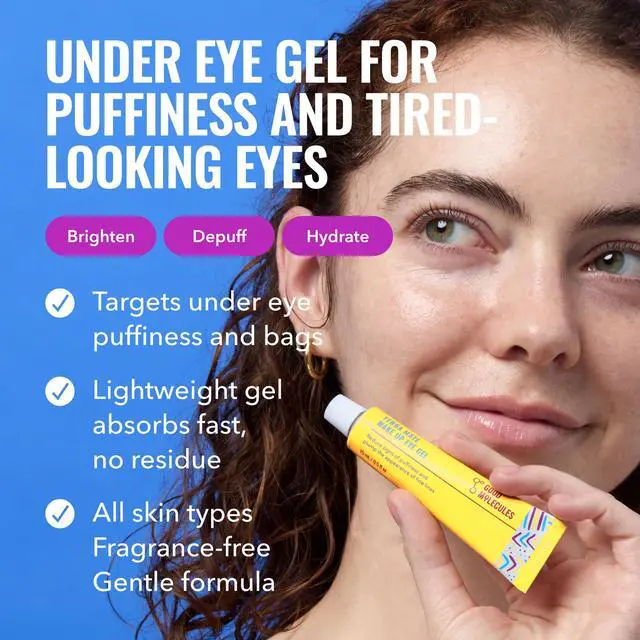 Alt view image 2 of 7 - Yerba Mate Wake Up Eye Gel, Caffeine Under Eye Cream, 15 ml