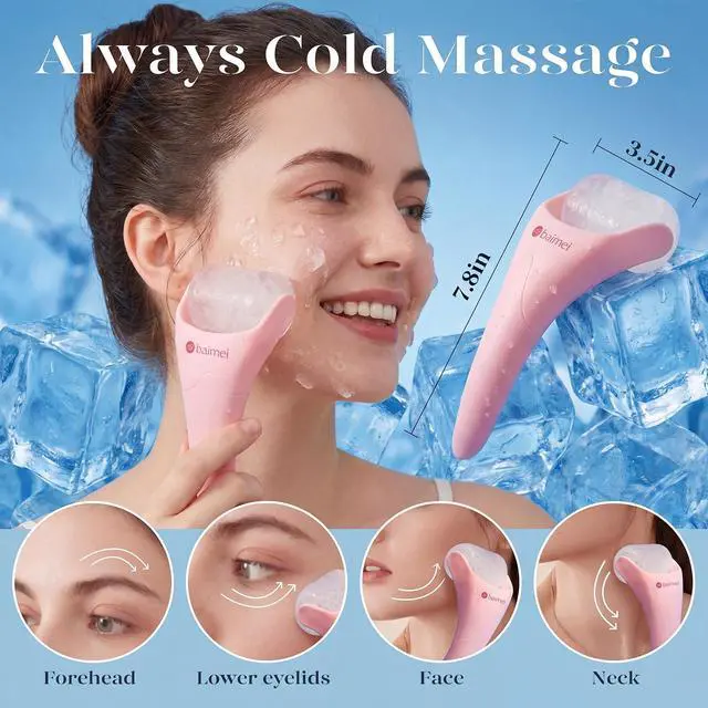 Alt view image 6 of 7 - IcyMe Ice Roller for Face & Gua Sha Set, Depuff & Migraine Relief