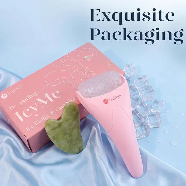 Alt view image 7 of 7 - IcyMe Ice Roller for Face & Gua Sha Set, Depuff & Migraine Relief