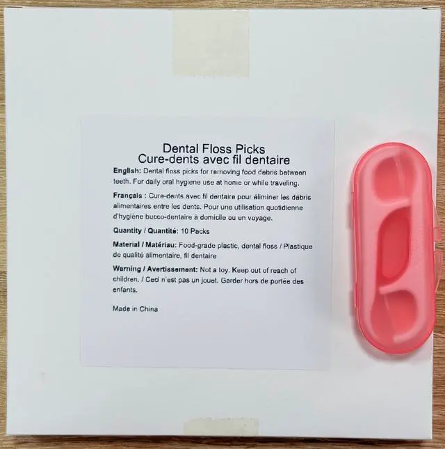 Alt view image 7 of 7 - 10 Pack Flosser Dispenser Dental Floss Case, Mini Floss Picks, Professional Toothpicks with Travel Case, Travel Purse Essentials for Teeth Cleaning, Portable and Hygienic