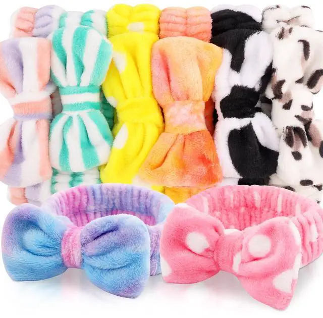 Main image of 8pcs Spa Headband, Christmas Stocking Stuffers for Teen Girls Women