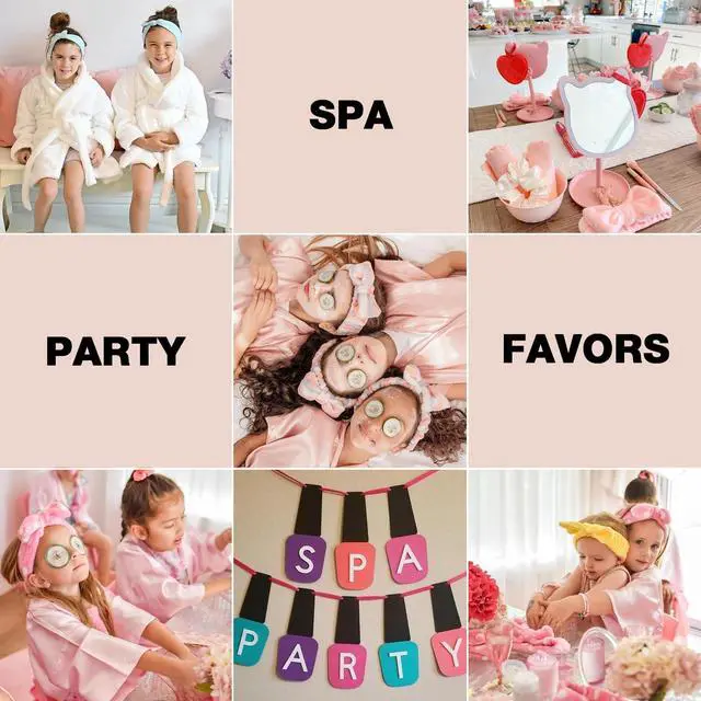 Alt view image 5 of 7 - 8pcs Spa Headband, Christmas Stocking Stuffers for Teen Girls Women