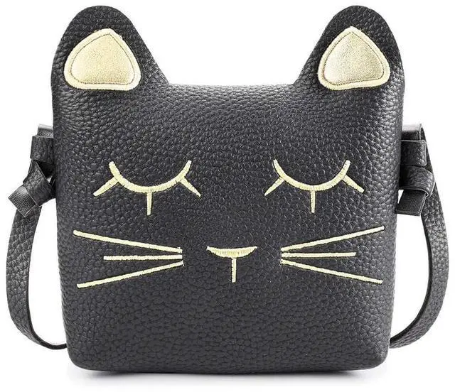 Main image of Kids Cat Purse for Little Girls Toddlers Wallet Crossbody Bag