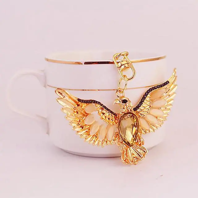 Alt view image 2 of 5 - Creative Eagle Design Cute Sparkling Keychain Funny Key Chain Keyring Bag Wallet Accessories for Women